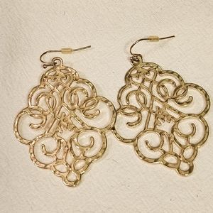 Gold Dangle Earrings